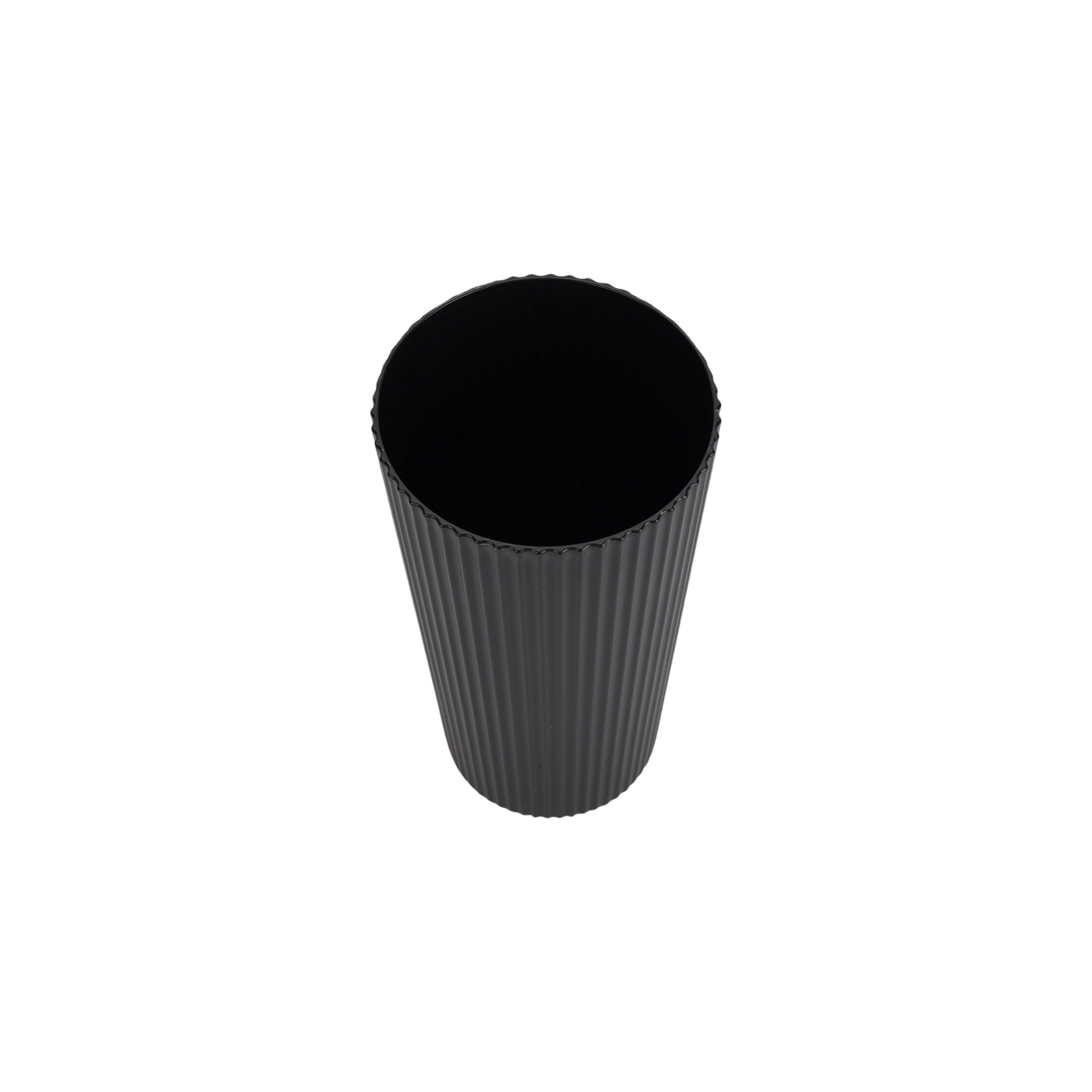 (3 pack) - Black Eco-Friendly Recycled Plastic Beverage Tumbler, 26-Ounce - Image 5
