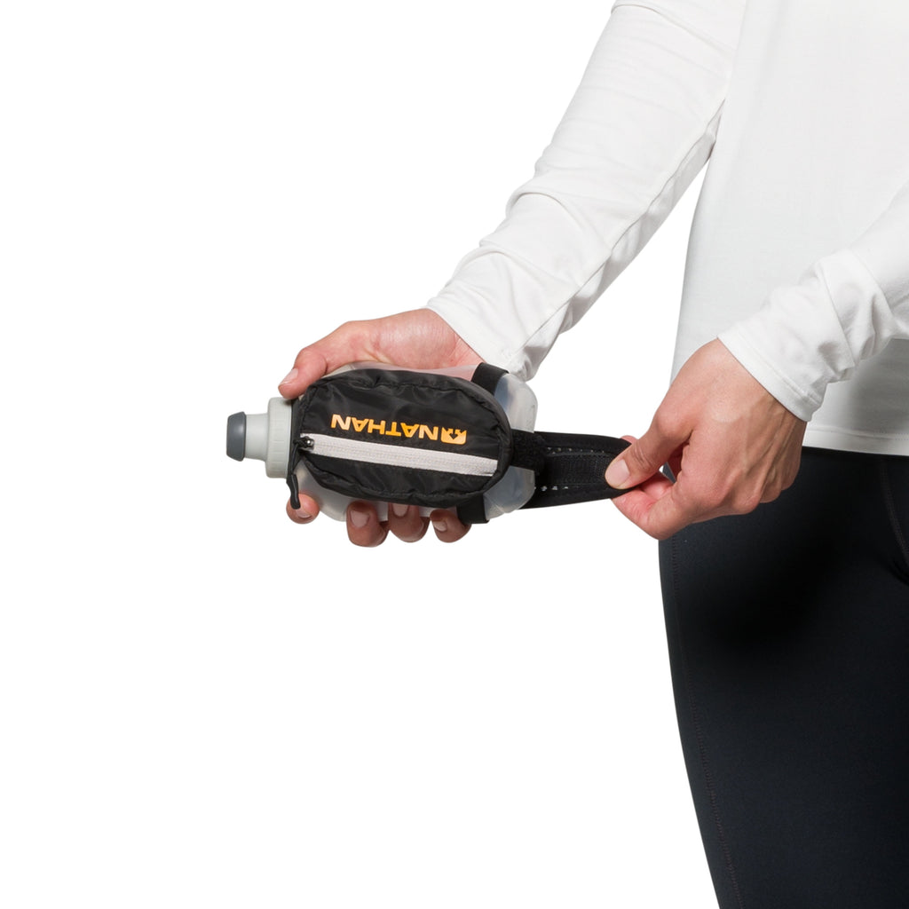 12oz Running Bottle Holder, Black/Marigold , 1 Pack - Image 4