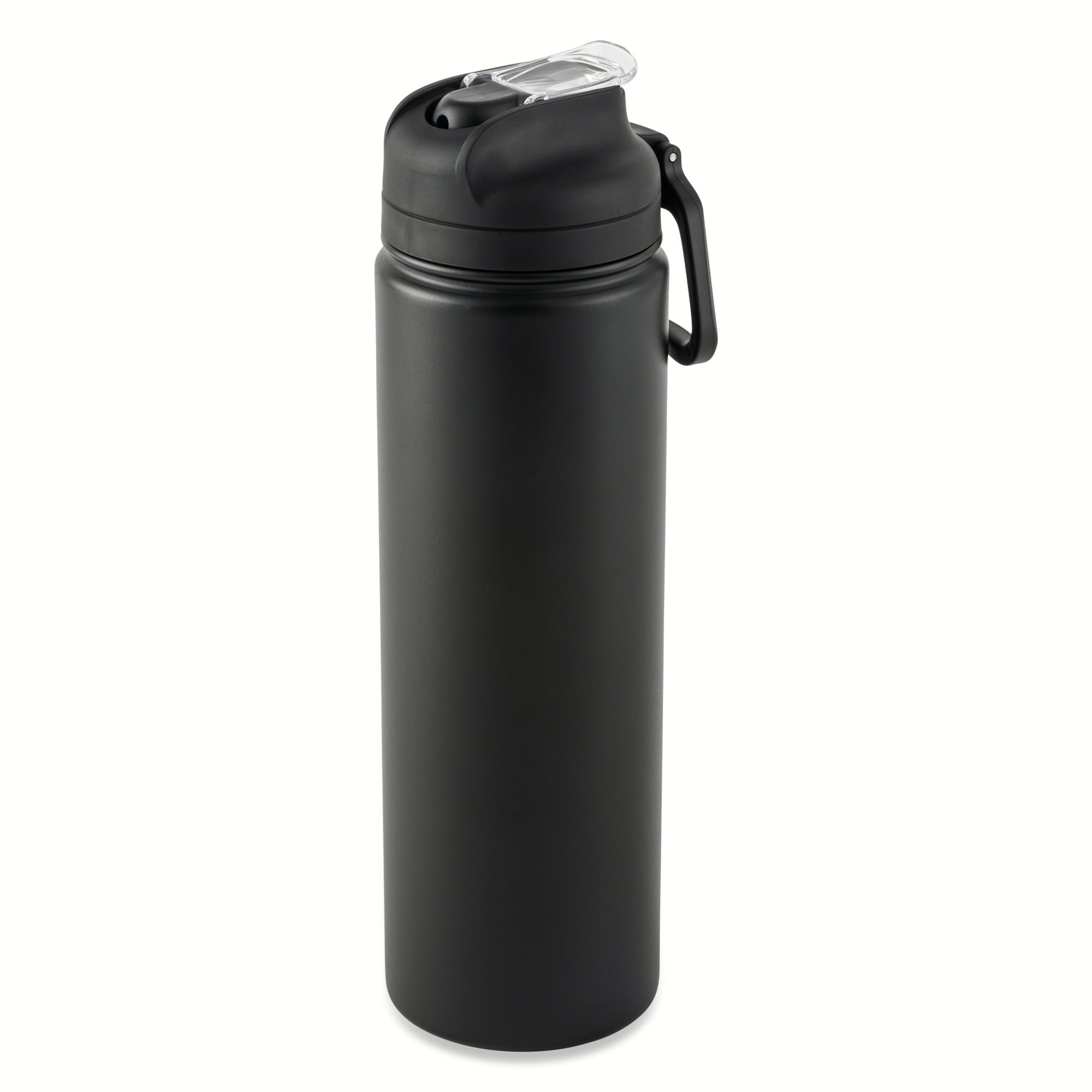 24 oz Stainless Steel Sip Water Bottle, Black