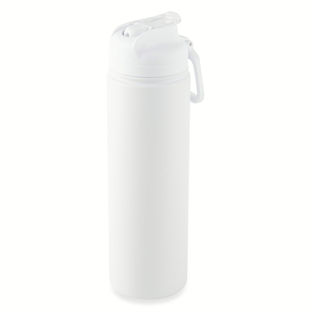 24 oz Stainless Steel Sip Water Bottle, White
