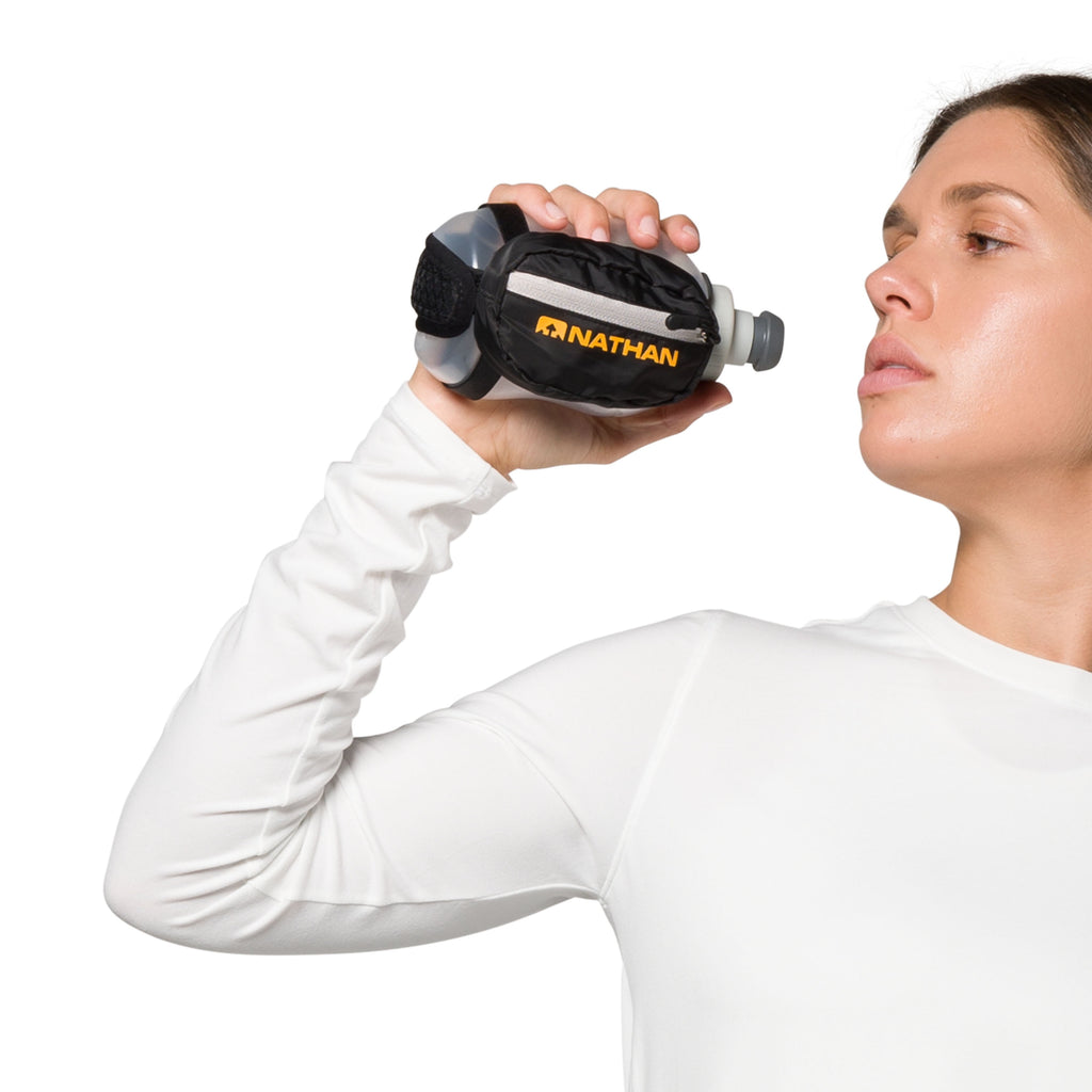 12oz Running Bottle Holder, Black/Marigold , 1 Pack - Image 5