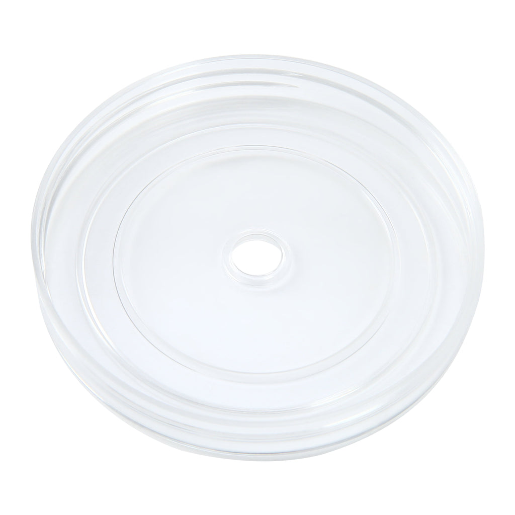 20-ounce Clear Plastic Tumbler with Screw Top Lid and Straw - Image 4
