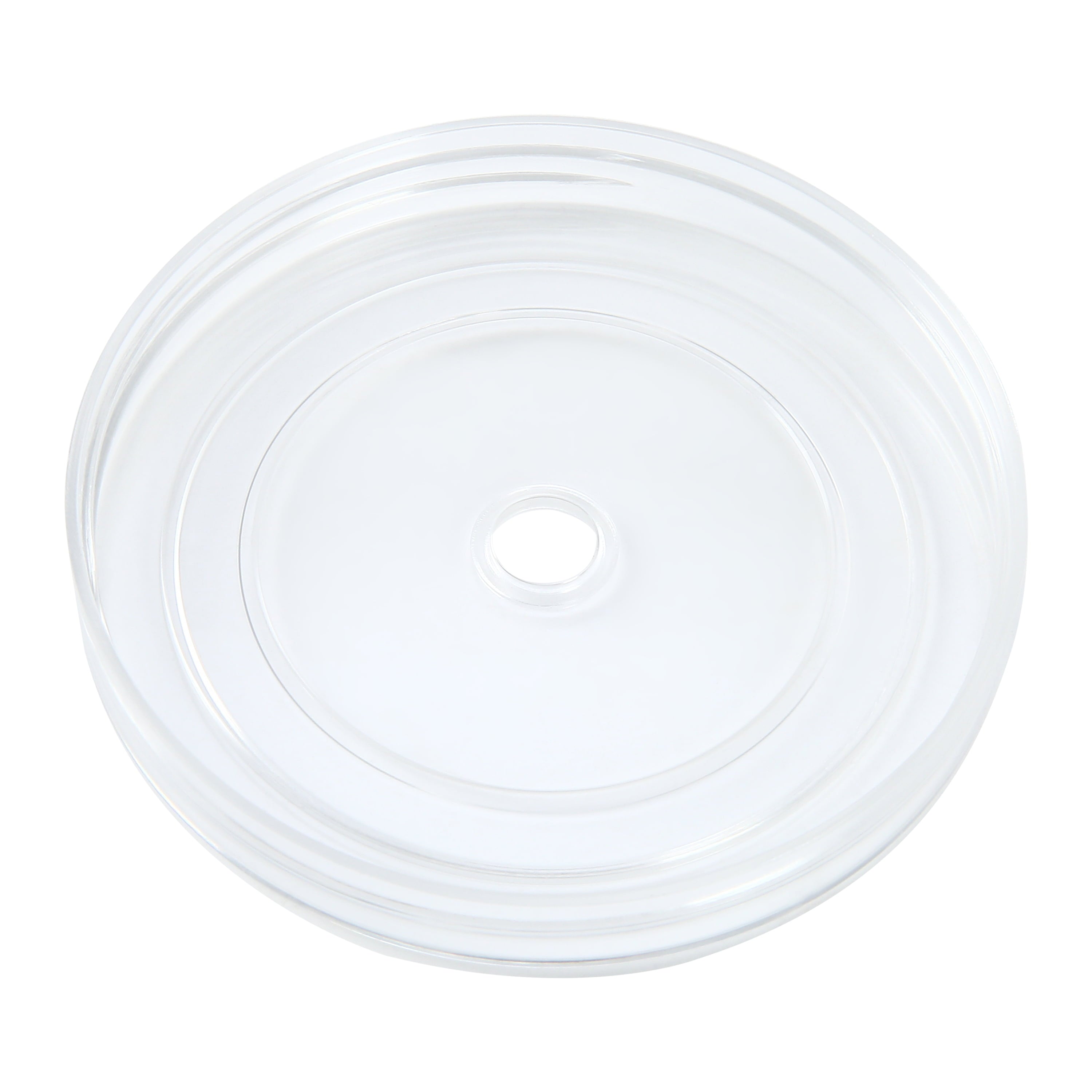 20-ounce Clear Plastic Tumbler with Screw Top Lid and Straw - Image 4